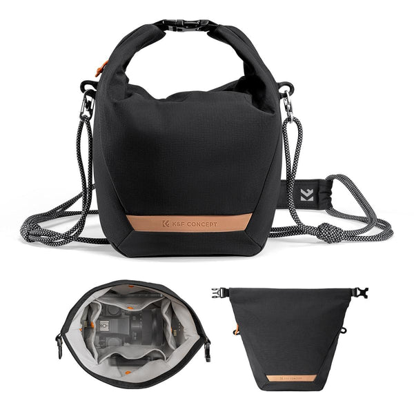 K&F Concept Urban Wanderer 11 Camera Sling Bag (Black)