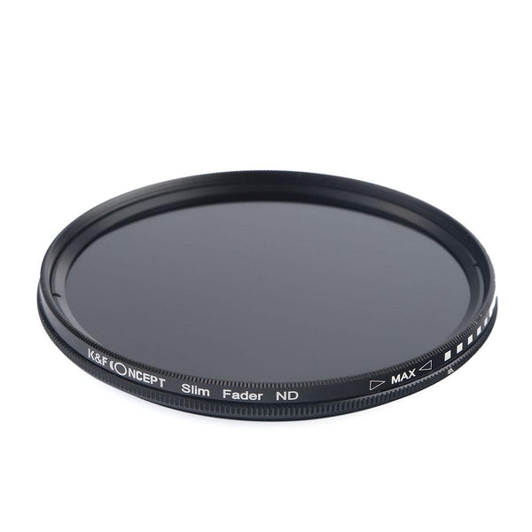 K&F Concept Variable ND2-ND400 Fader Filter (Green Multi-Coated) — alternate view