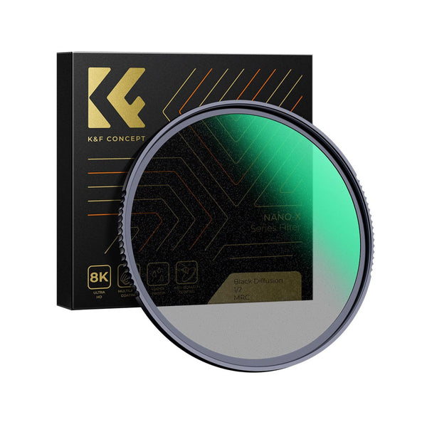 K&F Concept Nano-X Black Mist 1/2 Diffusion Filter
