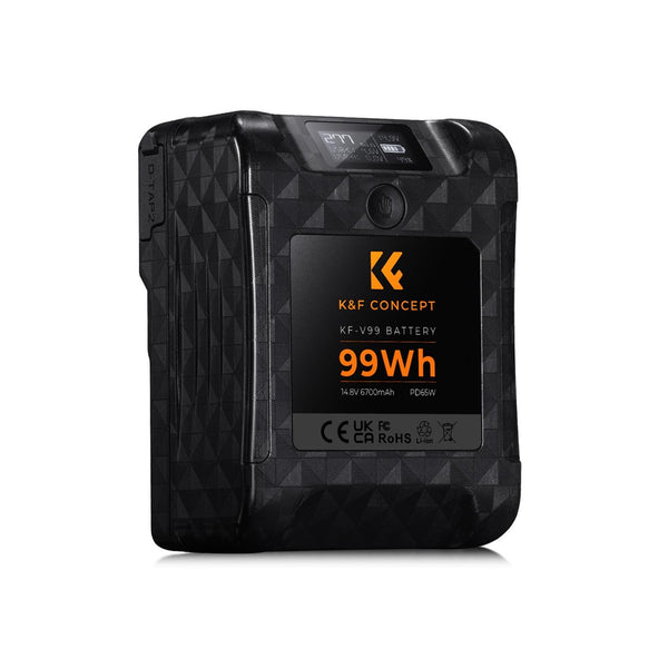 K&F Concept KF-V99 Mini V-Mount Battery 99Wh 6700mAh