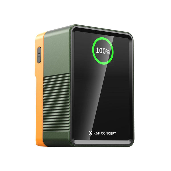 K&F Concept Mini V-Mount Battery 99Wh 6700mAh with PD 100W Bi-Directional Charging