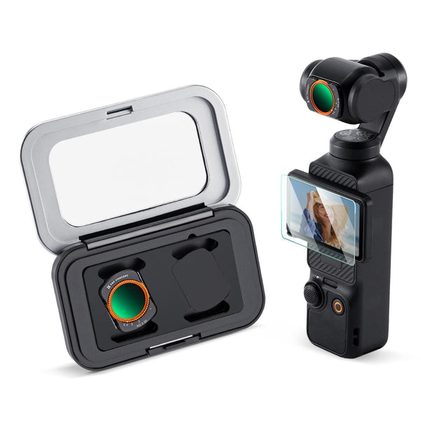 K&F Concept Magnetic ND Filter Set with Screen Protector for DJI Osmo Pocket 3 / 4