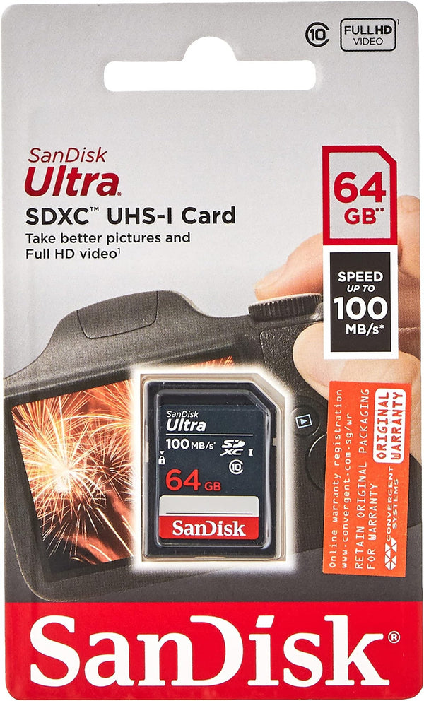 SanDisk Ultra SDXC 64GB Memory Card