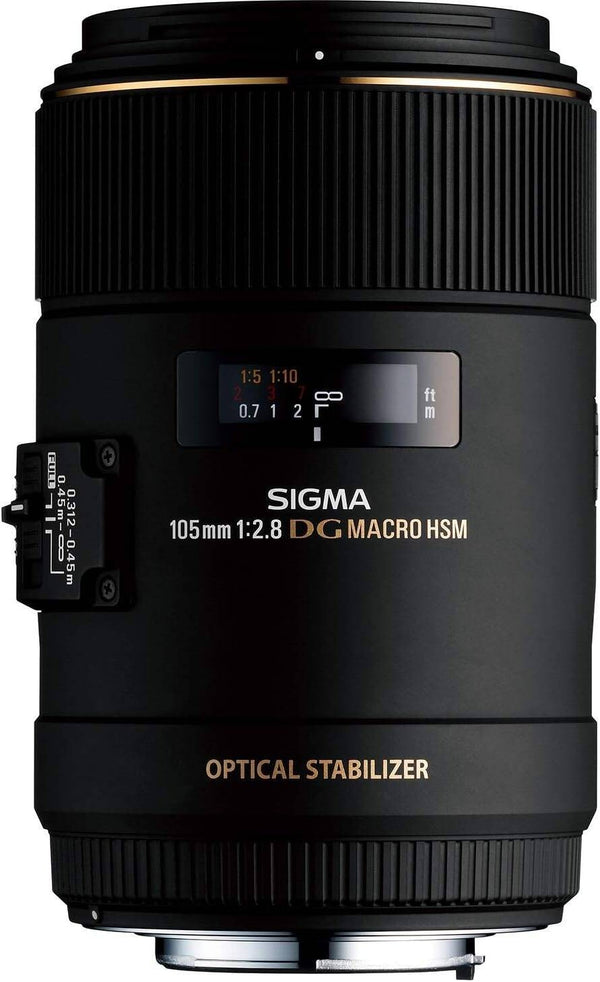 Sigma 105mm F2.8 EX DG OS HSM Macro Lens for Canon EF