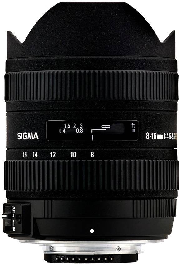 Sigma 8-16mm F4.5-5.6 DC HSM Lens for Canon EF