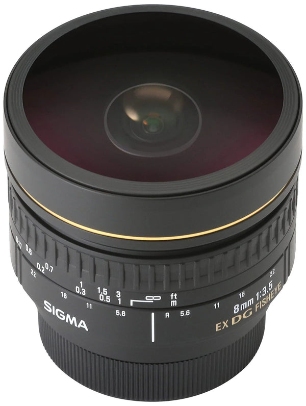 Sigma 8mm F3.5 EX DG Circular Fisheye Lens for Canon EF