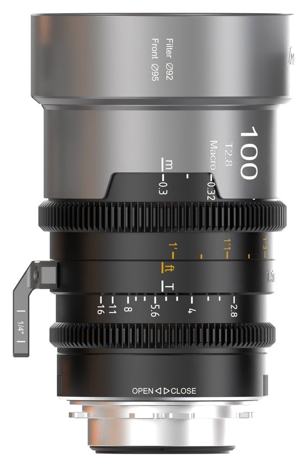 SIRUI Iron 100mm T2 Cine Lens (PL Mount, Neutral)