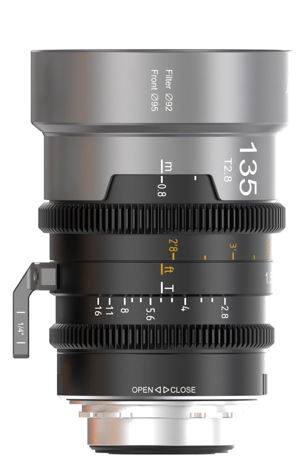 SIRUI Iron 135mm T2 Cine Lens (PL Mount, Neutral)