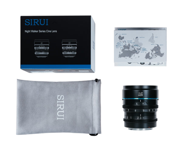 SIRUI Nightwalker 16mm T1.2 S35 Cine Lens for L-Mount (Black)