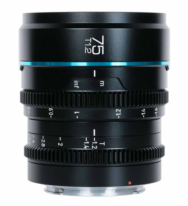 SIRUI Nightwalker 75mm T1.2 S35 Cine Lens for Fujifilm X (Black)