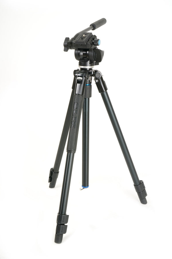 SLIK PRO AL-323 Aluminum Tripod with SVH-520 Video Head