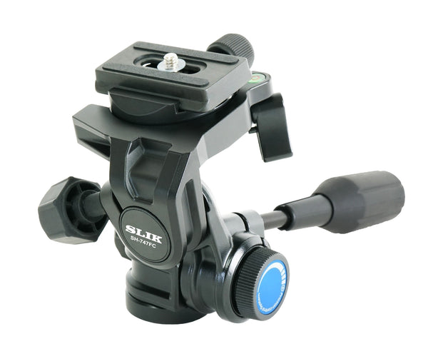 SLIK SH-747FC 3-Way Pan Head with Friction Control