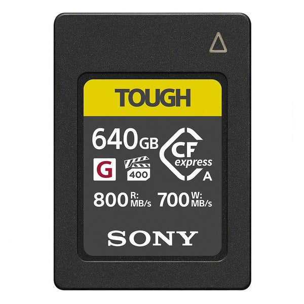 Sony CEA-G640T 640GB CFexpress Type A TOUGH Memory Card