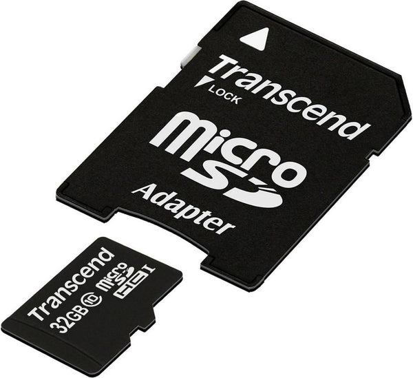 Transcend microSDHC 32GB with SD Adapter