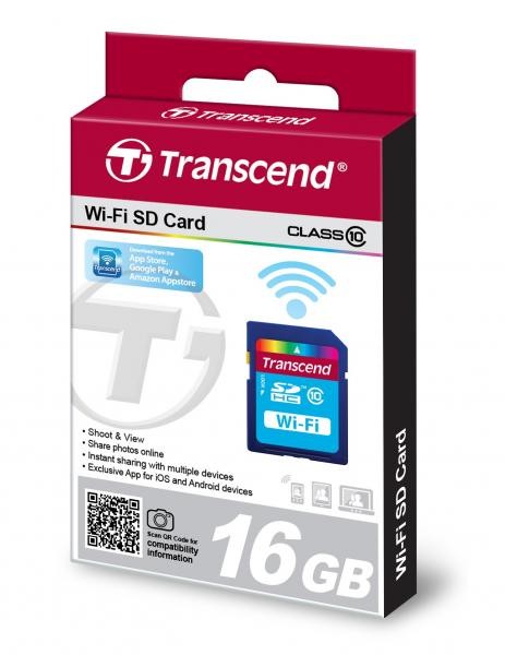 Transcend Wi-Fi SD Card 16GB
